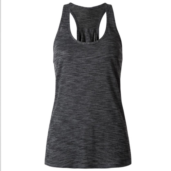 Lululemon Salute the Sun Tank Heathered Black size small 4 - Picture 5 of 12
